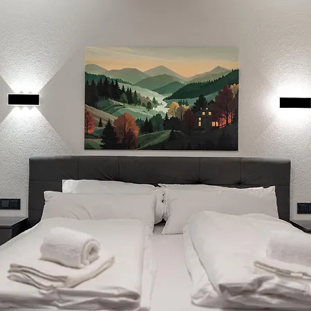 #12 Jsliving Premium - Balkon Mit Aussicht Kueche Highspeed Wlan Kostenlose Parkplaetze Apartament Horb am Neckar